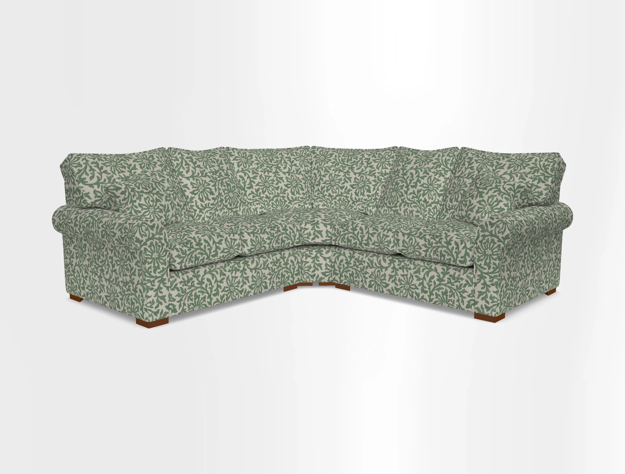 Upperton Corner Sofa RHF & LHF in Two Tone Plain Biscuit  - Loose cover option available