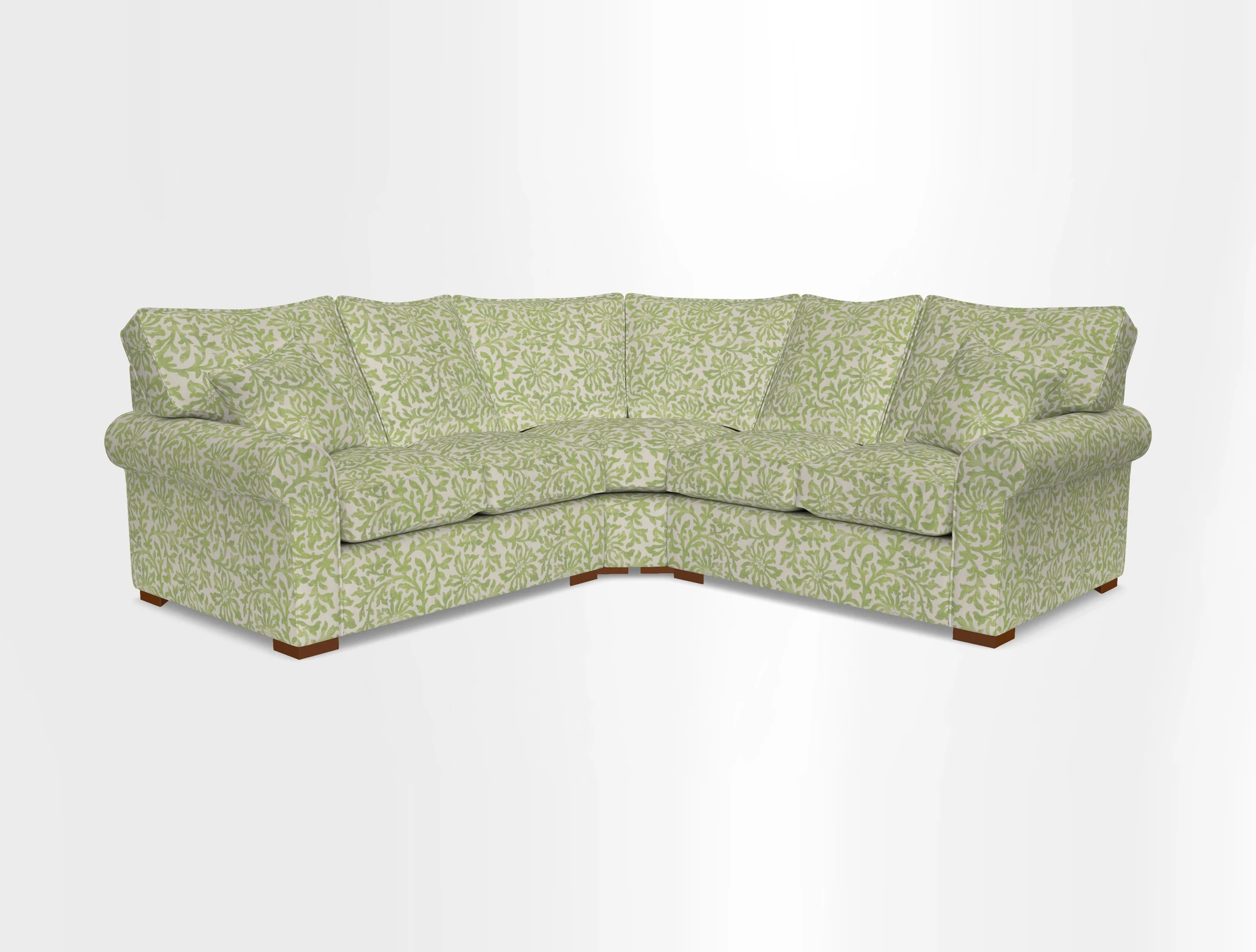 Upperton Corner Sofa RHF & LHF in Two Tone Plain Biscuit  - Loose cover option available