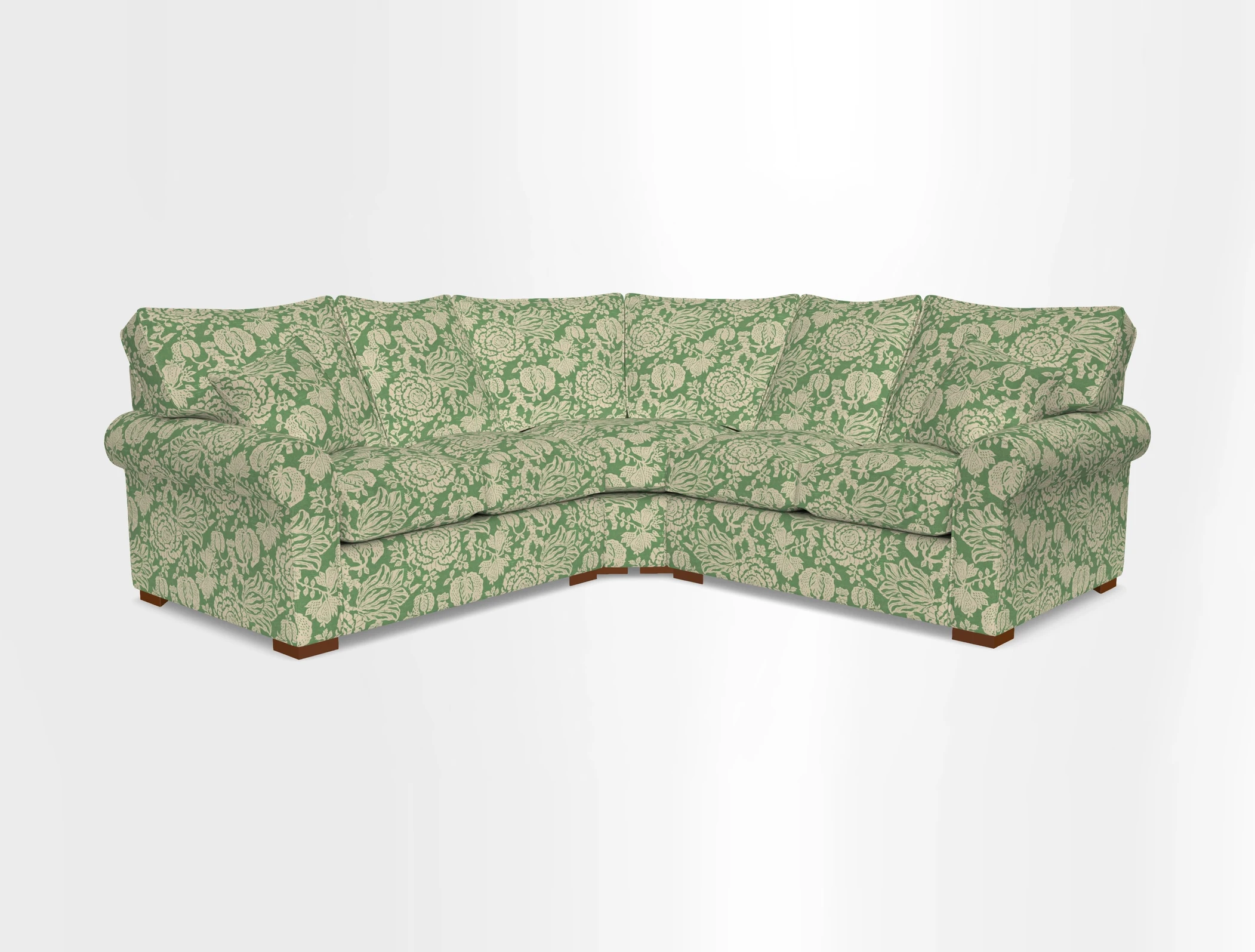 Upperton Corner Sofa RHF & LHF in Two Tone Plain Biscuit  - Loose cover option available