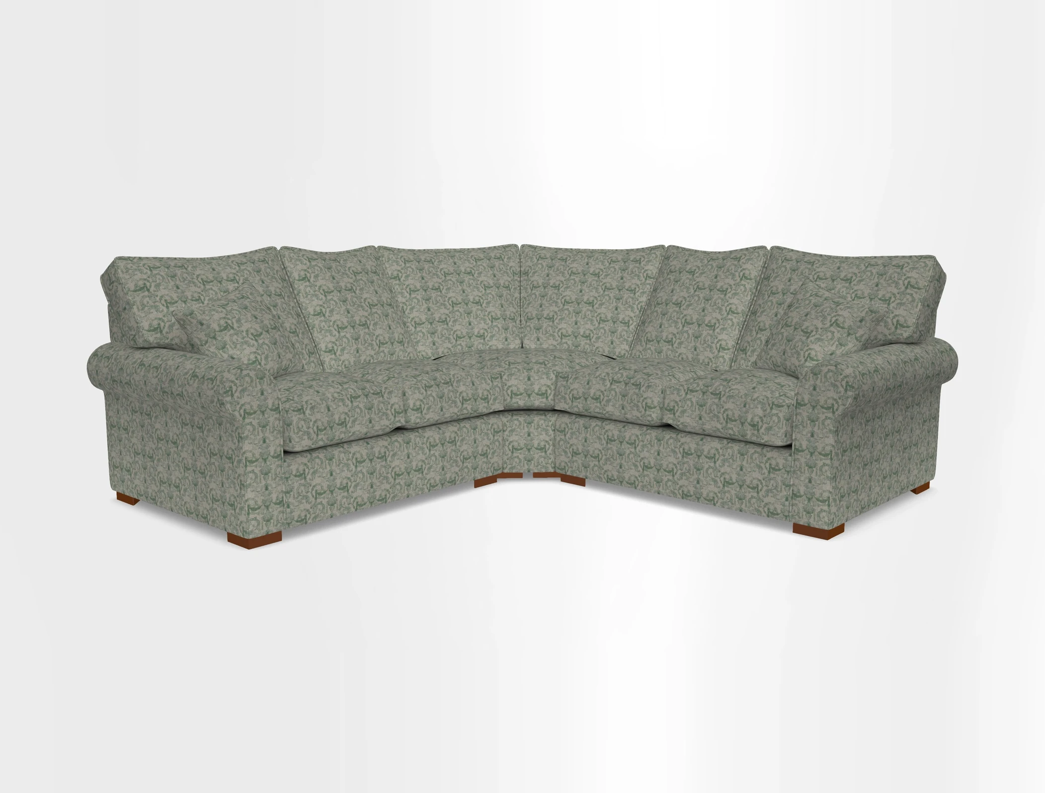 Upperton Corner Sofa RHF & LHF in Two Tone Plain Biscuit  - Loose cover option available