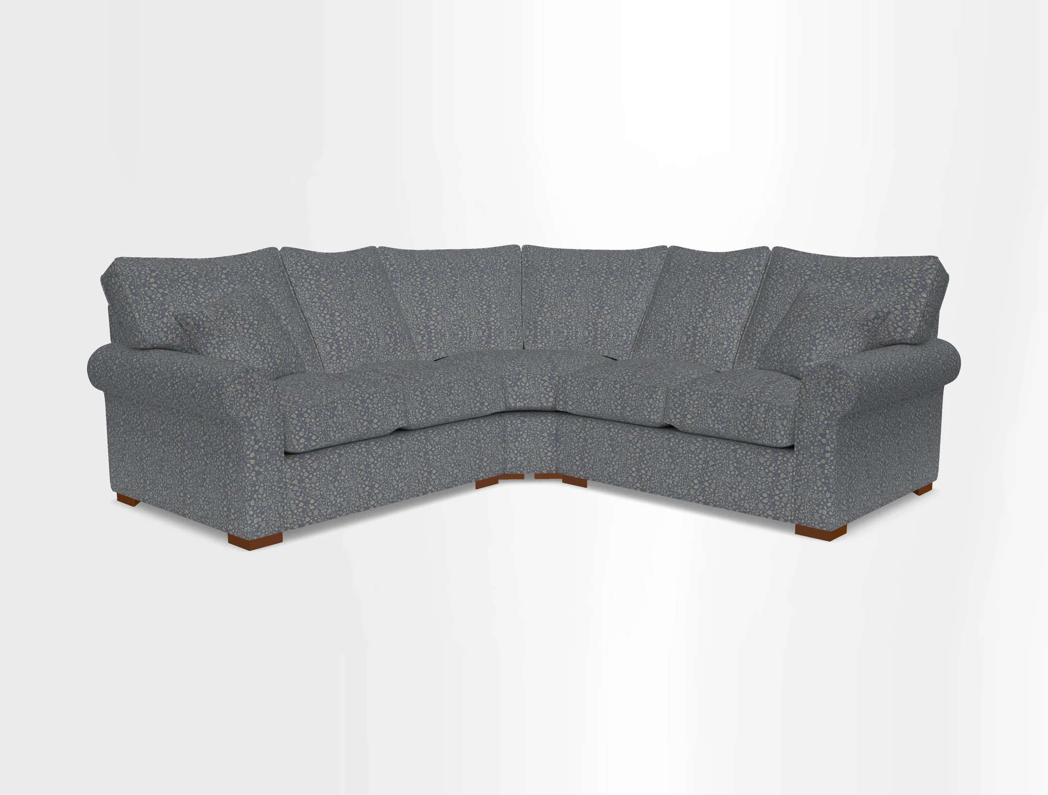 Upperton Corner Sofa RHF & LHF in Two Tone Plain Biscuit  - Loose cover option available