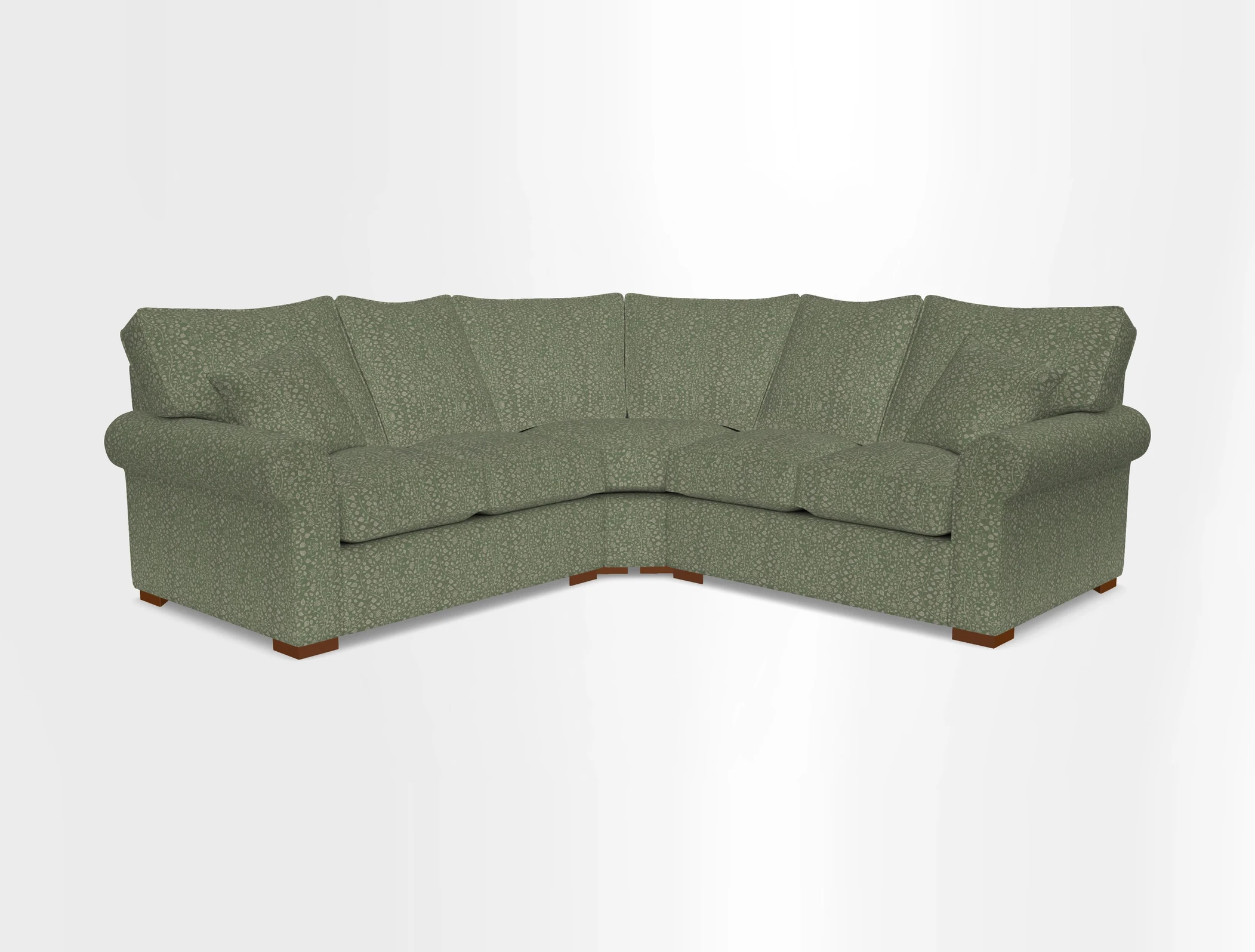 Upperton Corner Sofa RHF & LHF in Two Tone Plain Biscuit  - Loose cover option available