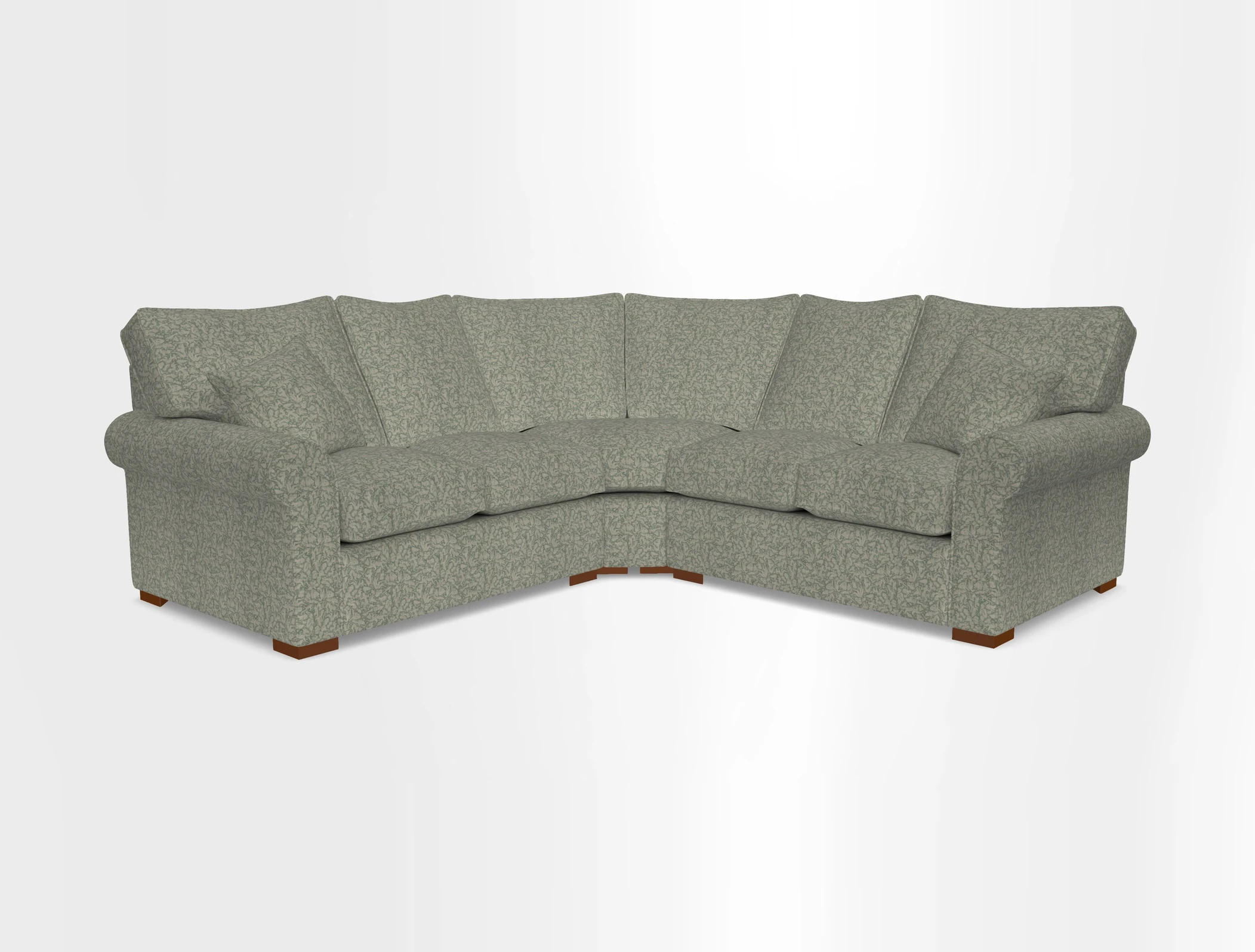 Upperton Corner Sofa RHF & LHF in Two Tone Plain Biscuit  - Loose cover option available