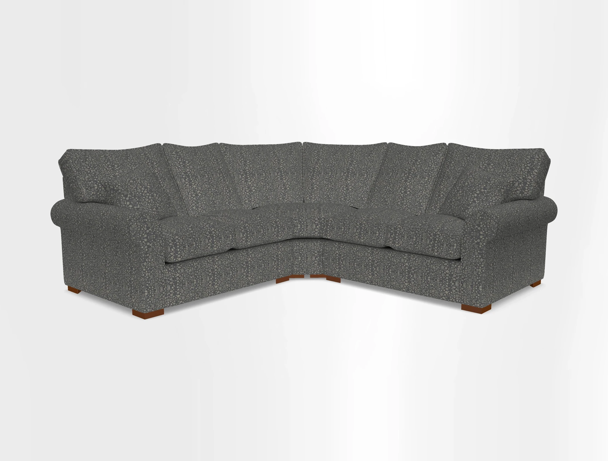 Upperton Corner Sofa RHF & LHF in Two Tone Plain Biscuit  - Loose cover option available