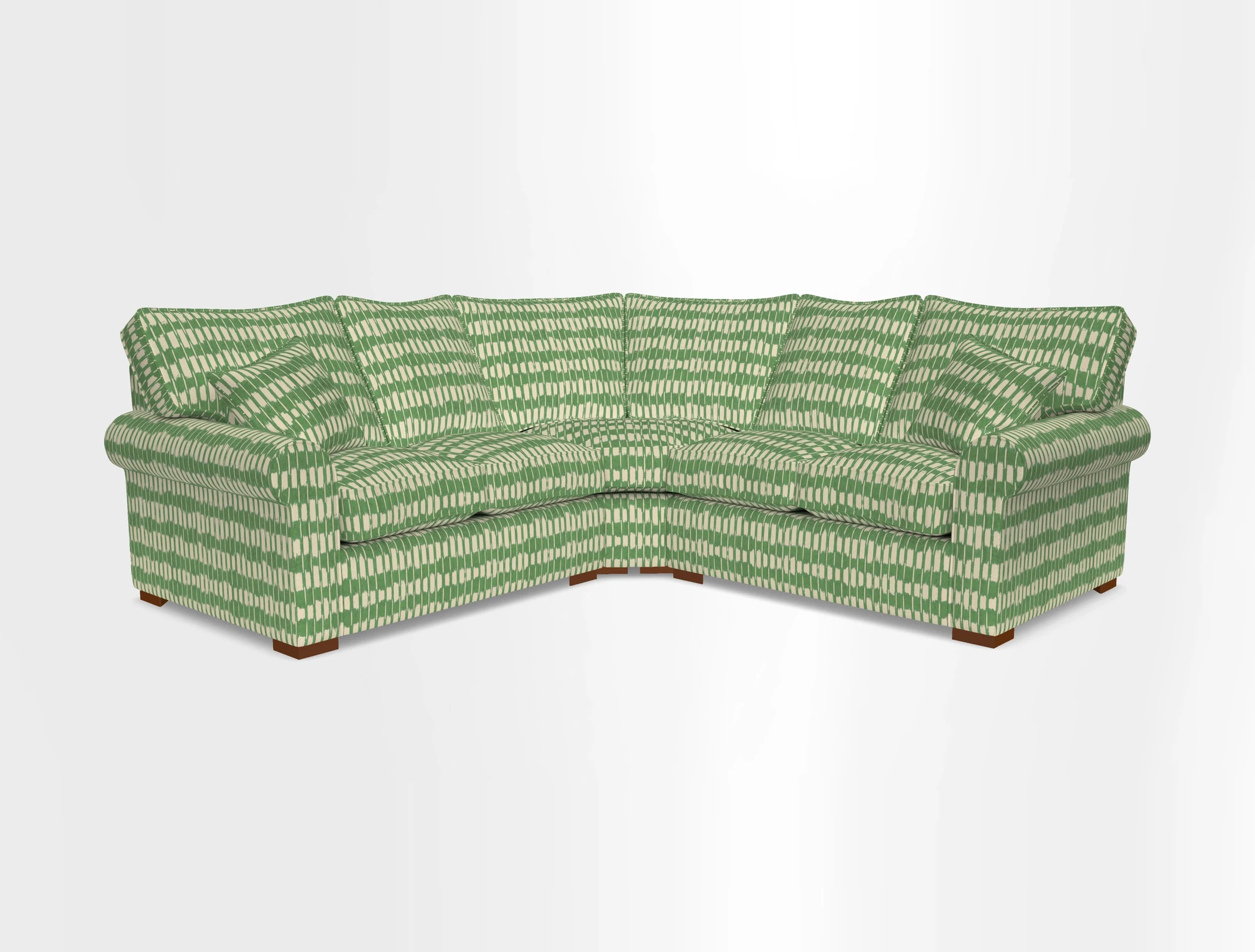 Upperton Corner Sofa RHF & LHF in Two Tone Plain Biscuit  - Loose cover option available