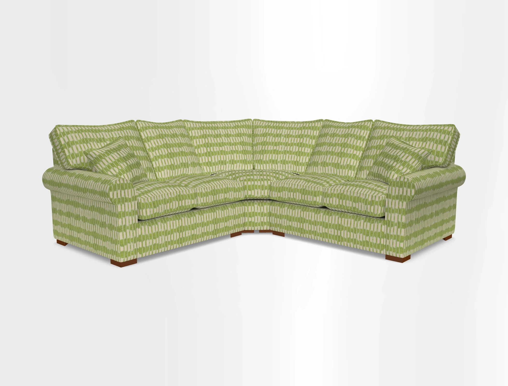 Upperton Corner Sofa RHF & LHF in Two Tone Plain Biscuit  - Loose cover option available