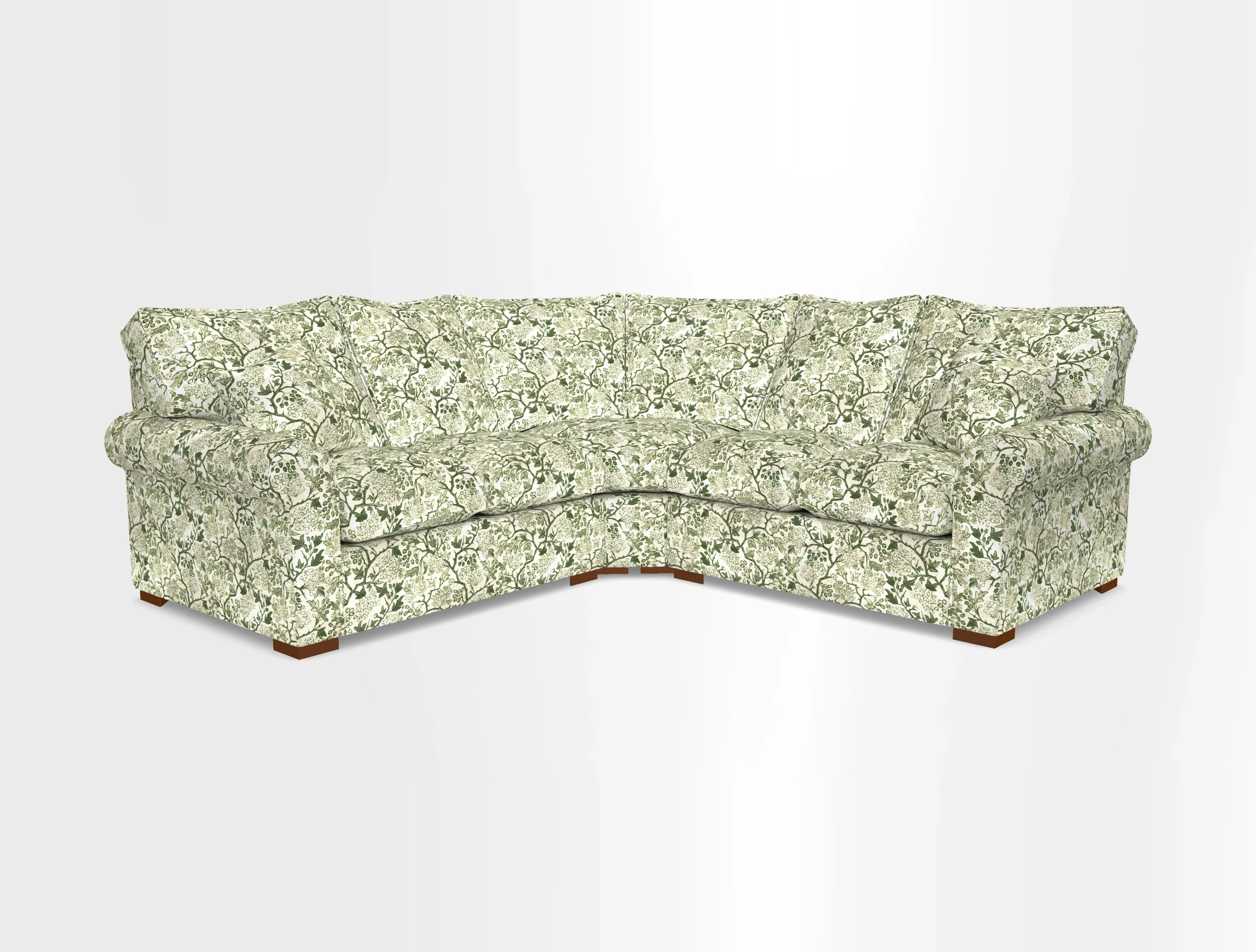 Upperton Corner Sofa RHF & LHF in Two Tone Plain Biscuit  - Loose cover option available