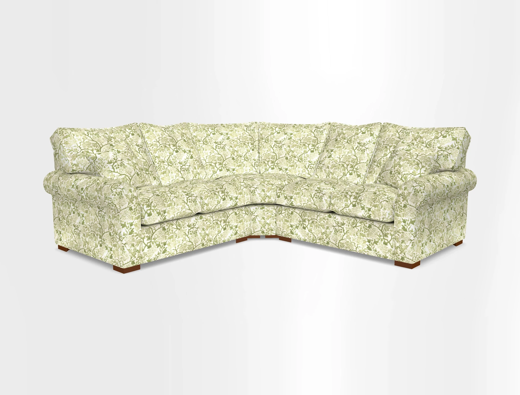 Upperton Corner Sofa RHF & LHF in Two Tone Plain Biscuit  - Loose cover option available