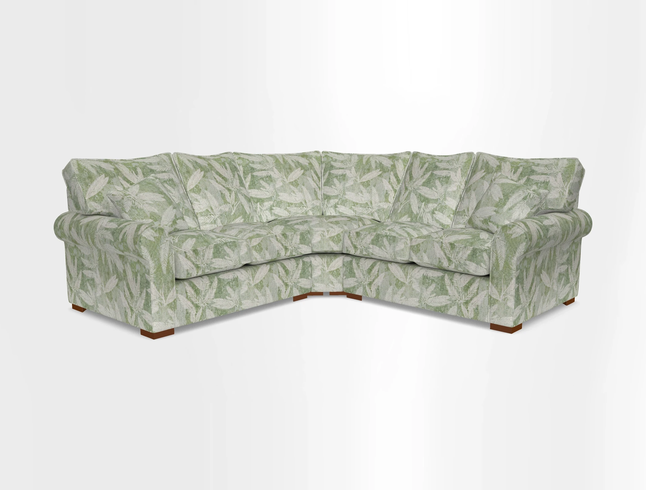 Upperton Corner Sofa RHF & LHF in Two Tone Plain Biscuit  - Loose cover option available