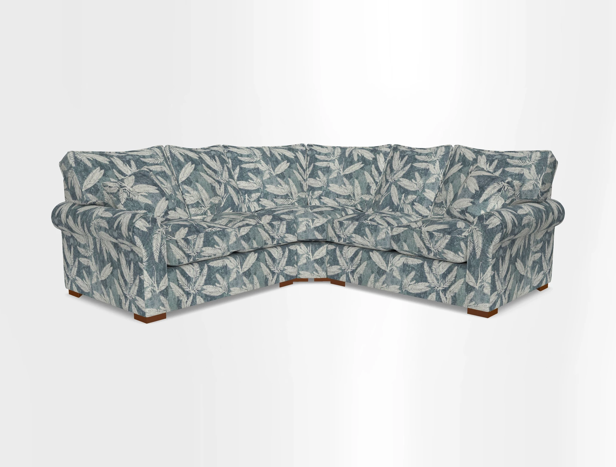 Upperton Corner Sofa RHF & LHF in Two Tone Plain Biscuit  - Loose cover option available