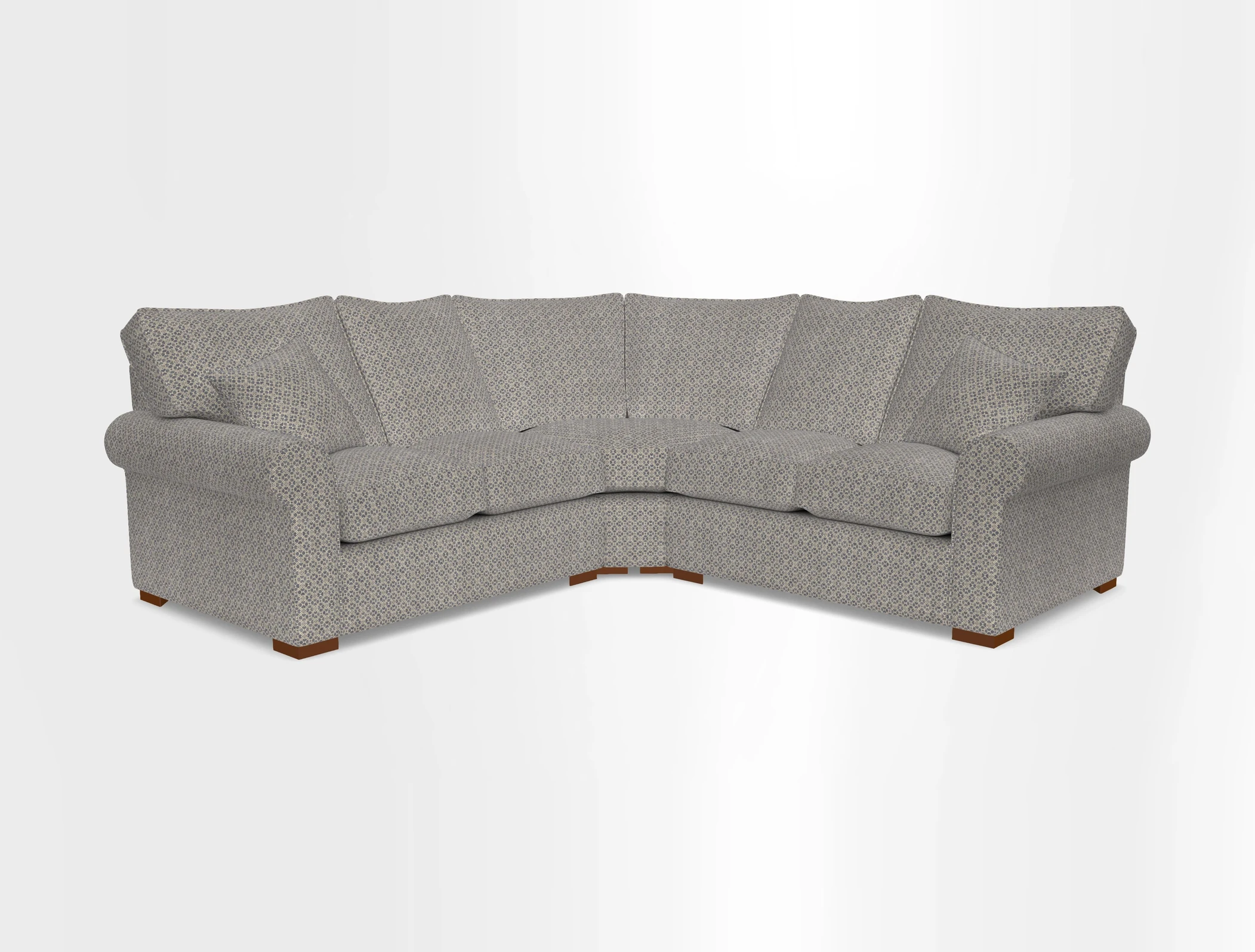 Upperton Corner Sofa RHF & LHF in Two Tone Plain Biscuit  - Loose cover option available