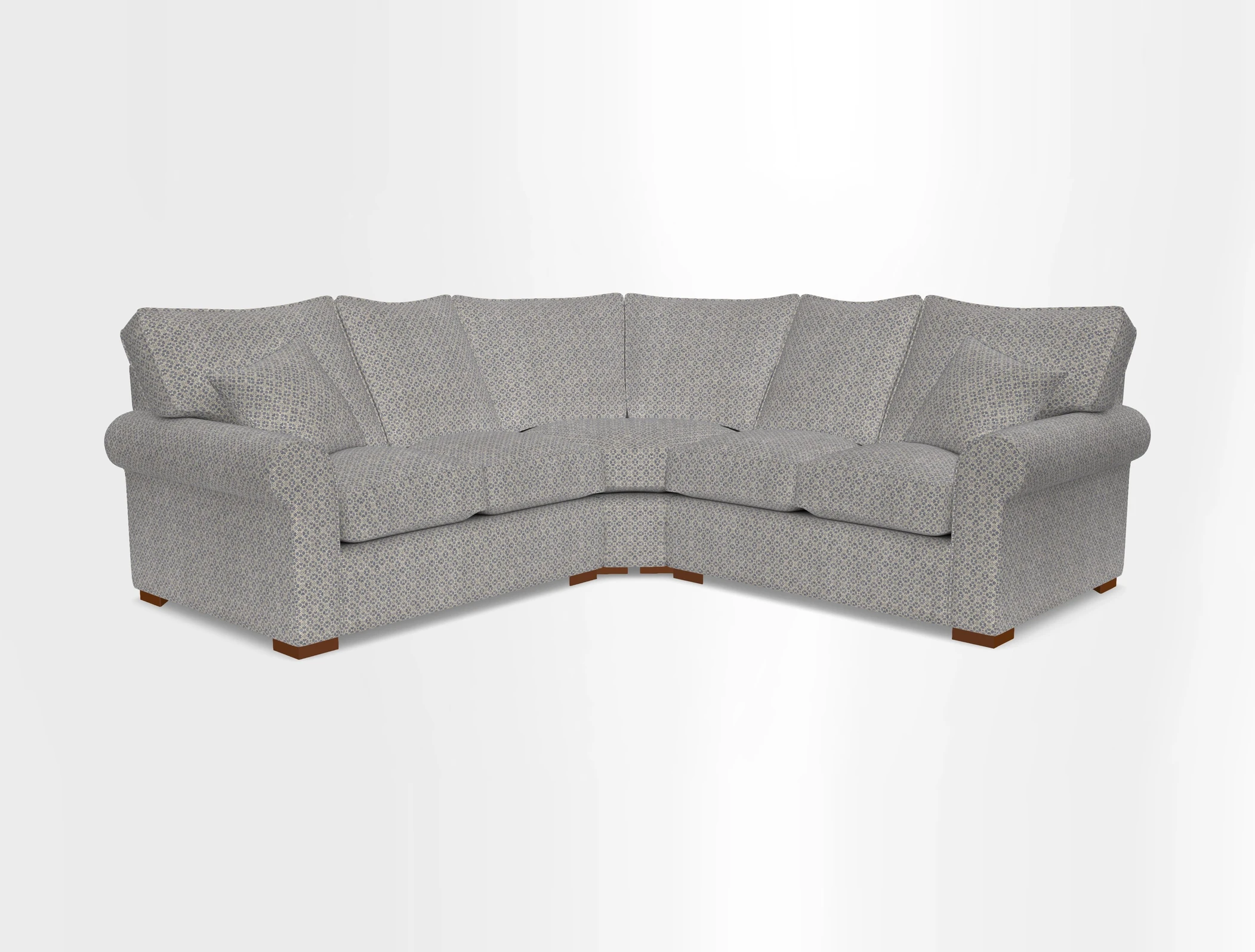 Upperton Corner Sofa RHF & LHF in Two Tone Plain Biscuit  - Loose cover option available