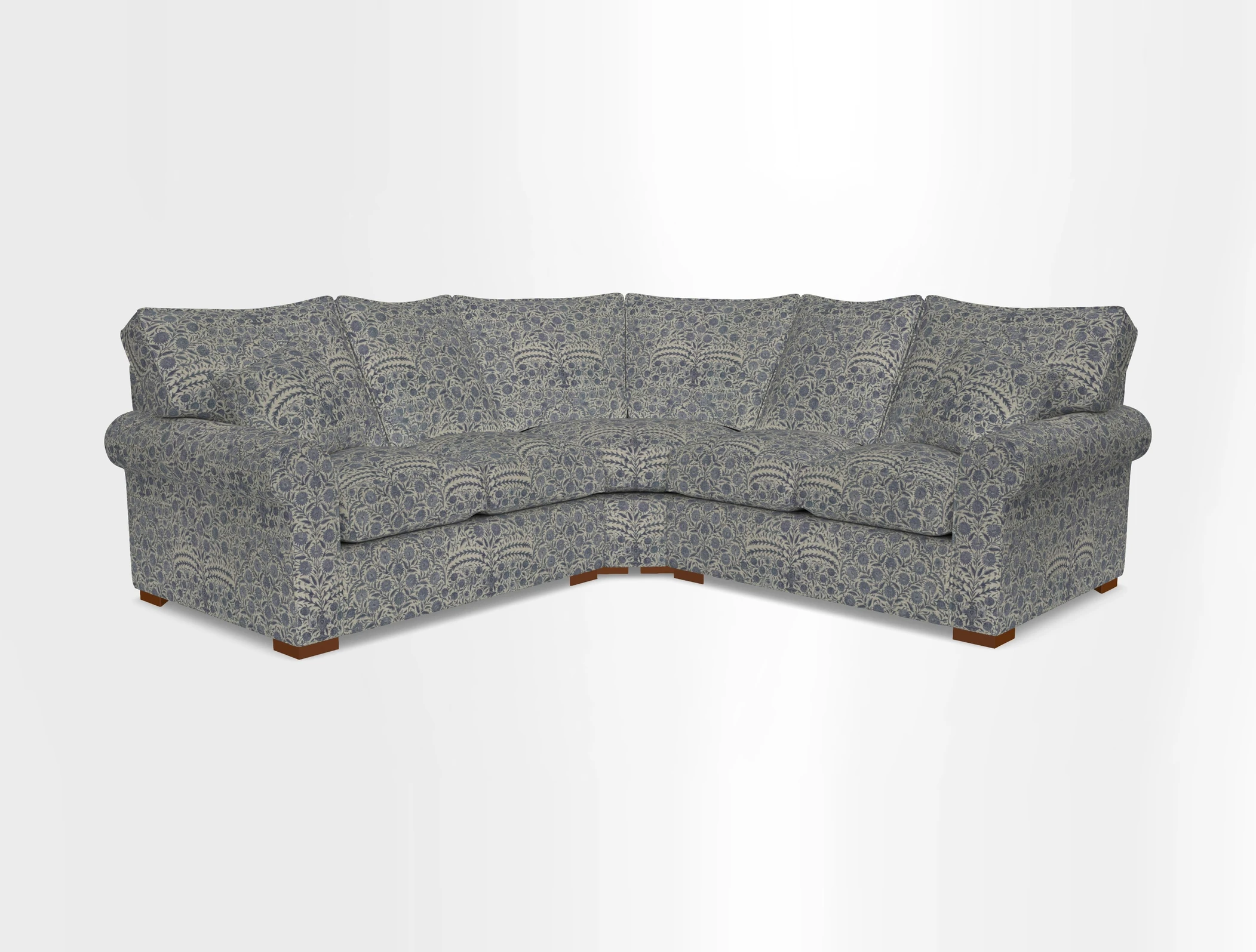 Upperton Corner Sofa RHF & LHF in Two Tone Plain Biscuit  - Loose cover option available