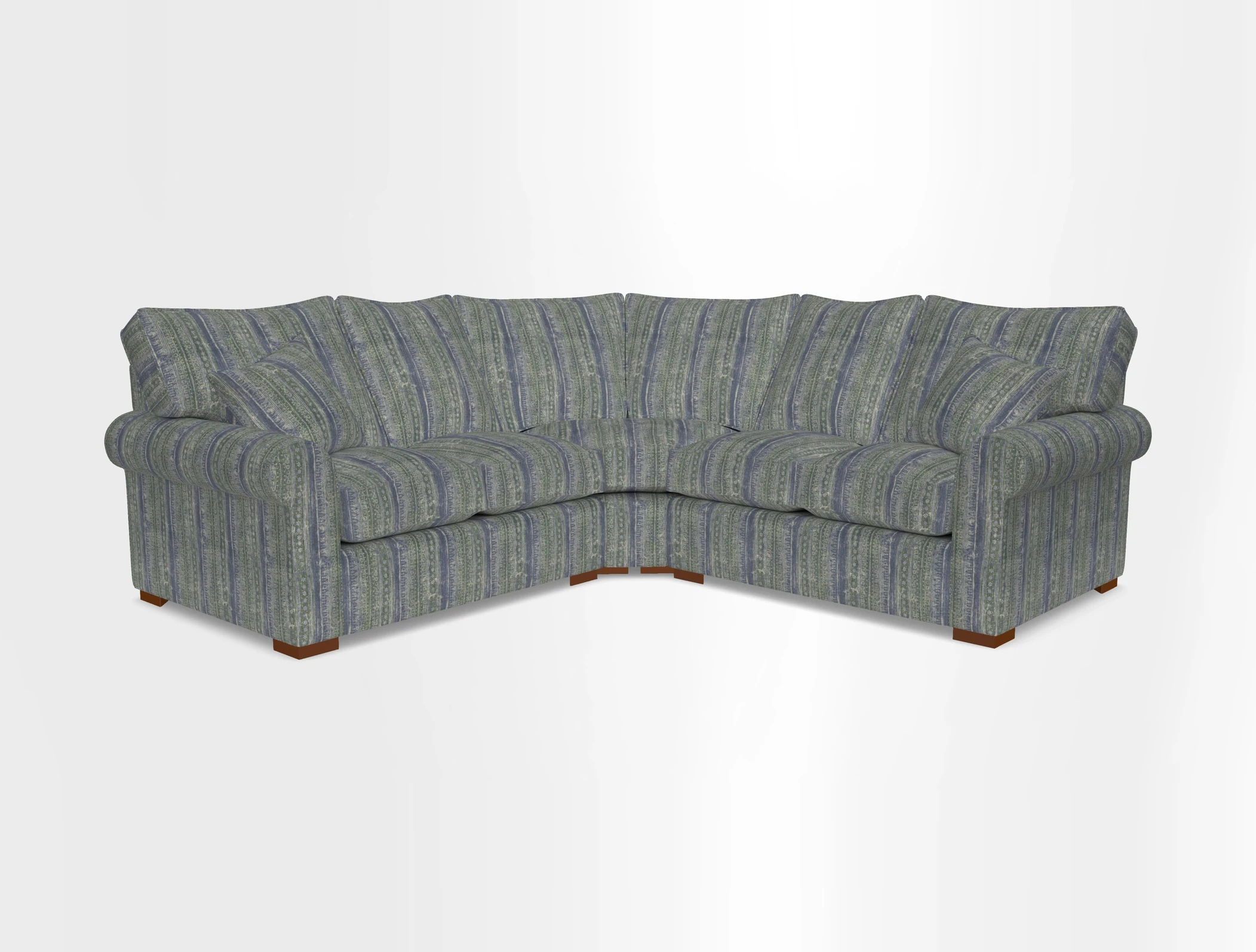 Upperton Corner Sofa RHF & LHF in Two Tone Plain Biscuit  - Loose cover option available