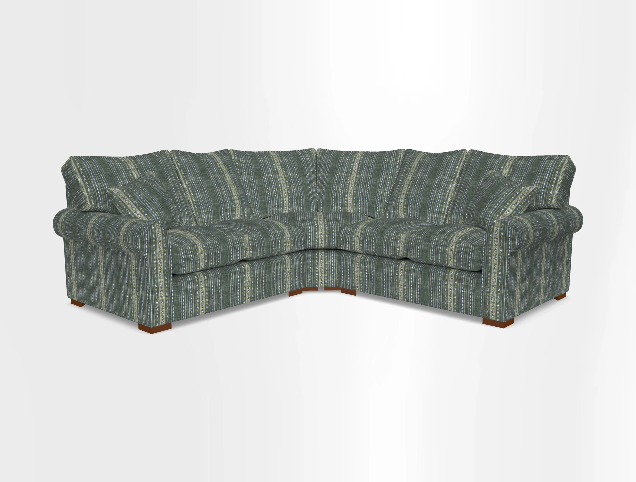 Upperton Corner Sofa RHF & LHF in Two Tone Plain Biscuit  - Loose cover option available