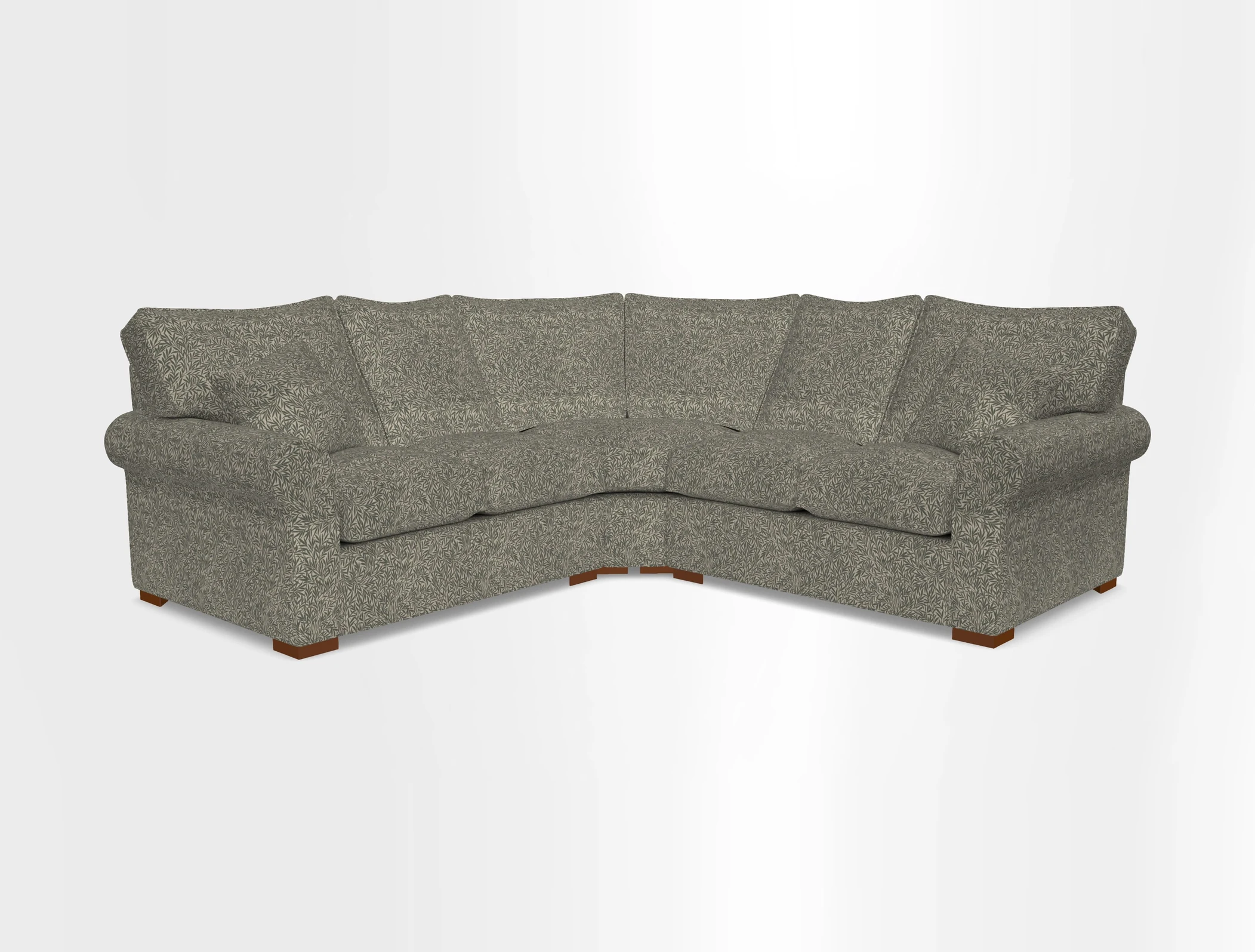 Upperton Corner Sofa RHF & LHF in Two Tone Plain Biscuit  - Loose cover option available