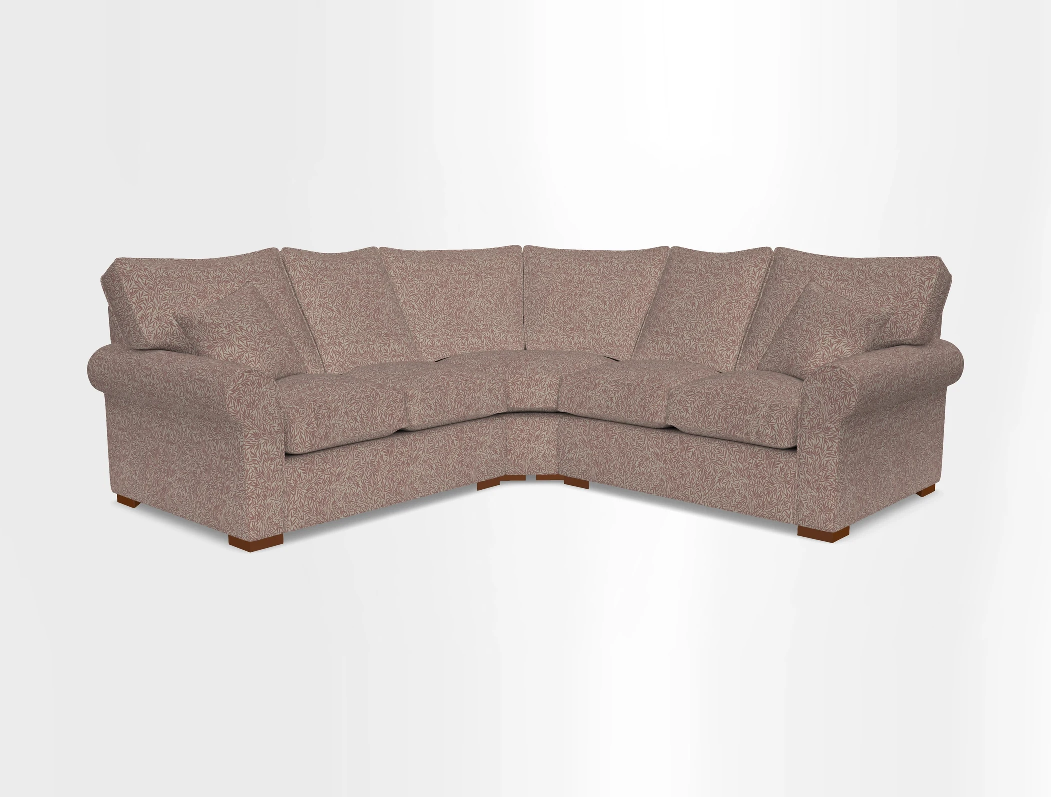 Upperton Corner Sofa RHF & LHF in Two Tone Plain Biscuit  - Loose cover option available