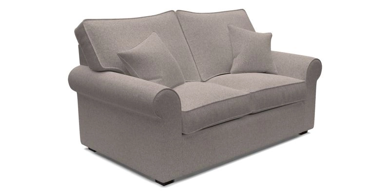 Upperton 3 Seater Loose Cover Sofa in Floral Linen Even So Verde - Fitted cover option available