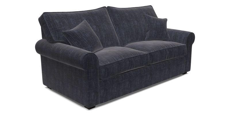 Upperton 3 Seater Sofa in Two Tone Plain Biscuit - Loose cover option available