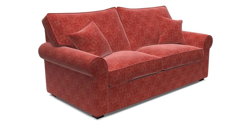 Upperton 3 Seater Sofa in Two Tone Plain Biscuit - Loose cover option available
