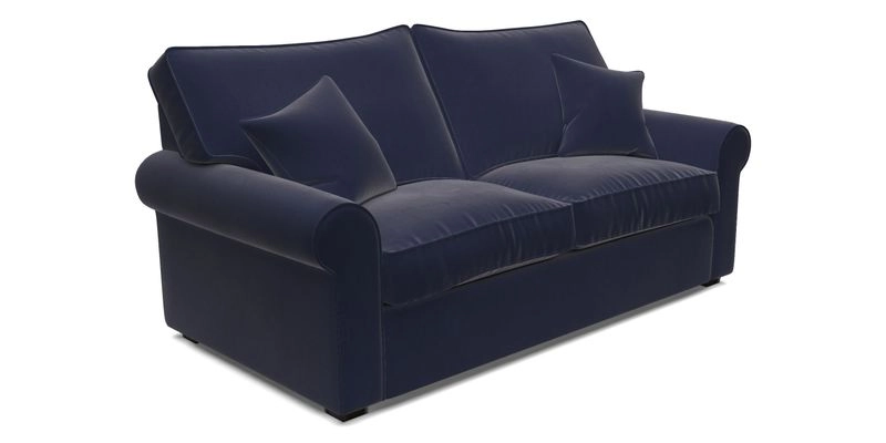 Upperton 3 Seater Sofa in Two Tone Plain Biscuit - Loose cover option available
