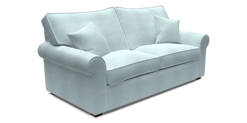 Upperton 3 Seater Sofa in Two Tone Plain Biscuit - Loose cover option available
