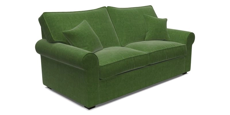Upperton 3 Seater Sofa in Two Tone Plain Biscuit - Loose cover option available
