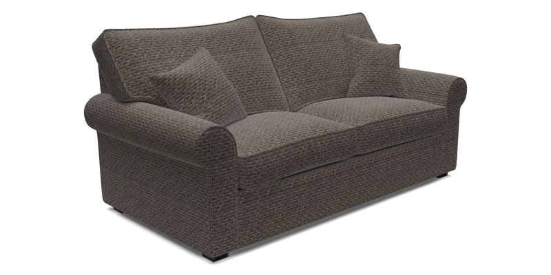 Upperton 3 Seater Sofa in Two Tone Plain Biscuit - Loose cover option available