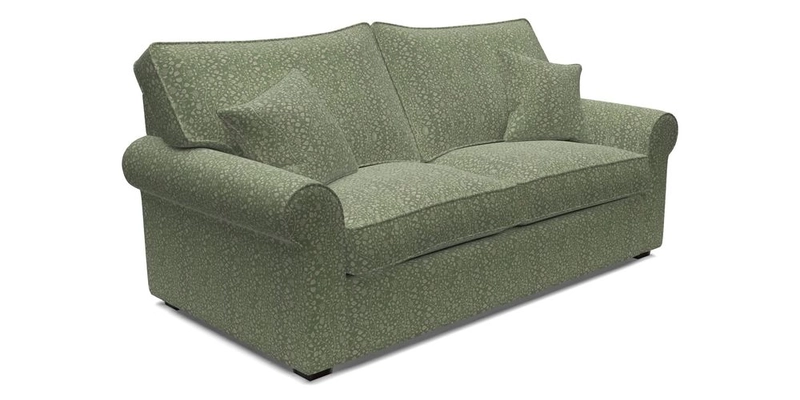 Upperton 3 Seater Sofa in Two Tone Plain Biscuit - Loose cover option available