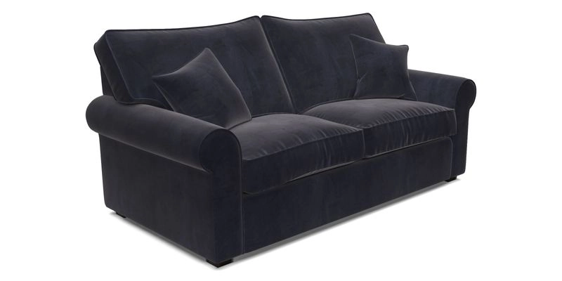 Upperton 3 Seater Sofa in Two Tone Plain Biscuit - Loose cover option available