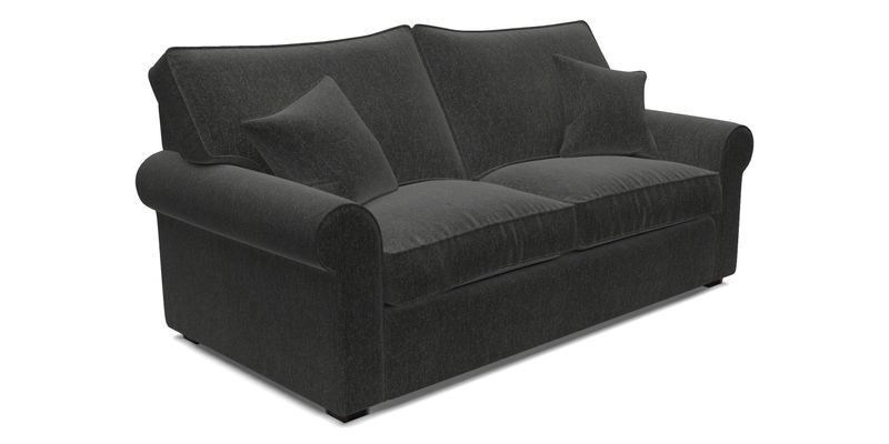 Upperton 3 Seater Sofa in Two Tone Plain Biscuit - Loose cover option available