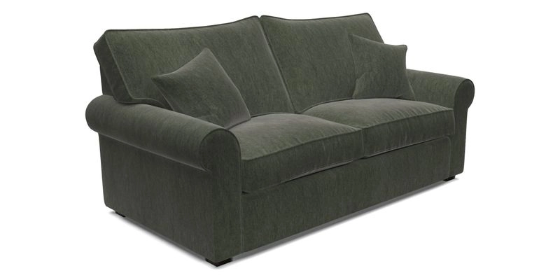 Upperton 3 Seater Sofa in Two Tone Plain Biscuit - Loose cover option available