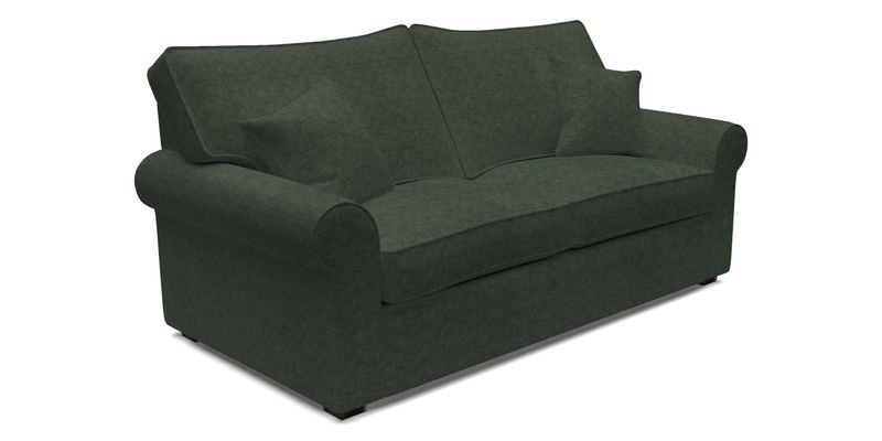 Upperton 3 Seater Sofa in Two Tone Plain Biscuit - Loose cover option available