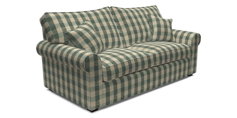 Upperton 3 Seater Sofa in Two Tone Plain Biscuit - Loose cover option available