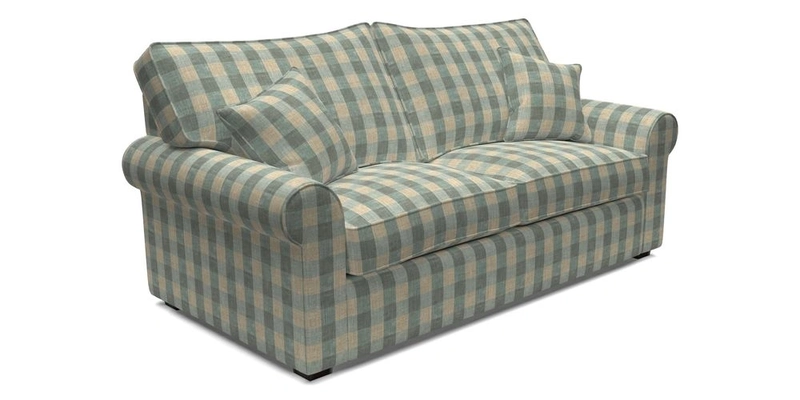 Upperton 3 Seater Sofa in Two Tone Plain Biscuit - Loose cover option available