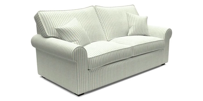 Upperton 3 Seater Sofa in Two Tone Plain Biscuit - Loose cover option available