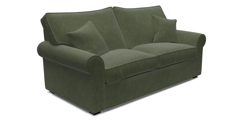 Upperton 3 Seater Sofa in Two Tone Plain Biscuit - Loose cover option available