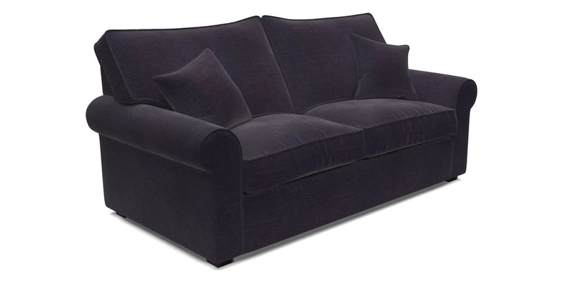 Upperton 3 Seater Sofa in Two Tone Plain Biscuit - Loose cover option available