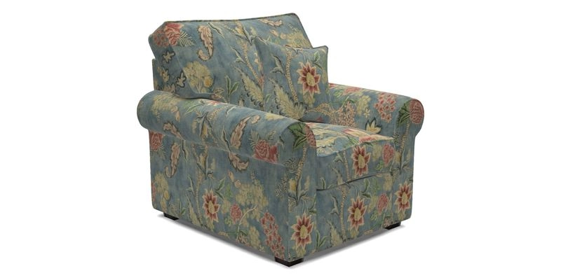 Upperton Chair in Two Tone Plain Biscuit - Loose cover option available