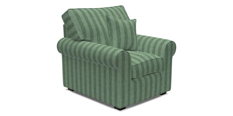 Upperton Chair in Two Tone Plain Biscuit - Loose cover option available