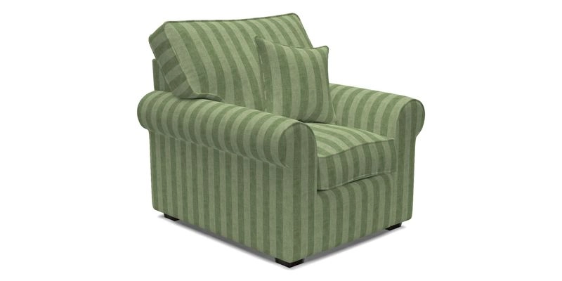 Upperton Chair in Two Tone Plain Biscuit - Loose cover option available