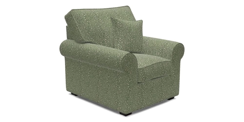Upperton Chair in Two Tone Plain Biscuit - Loose cover option available