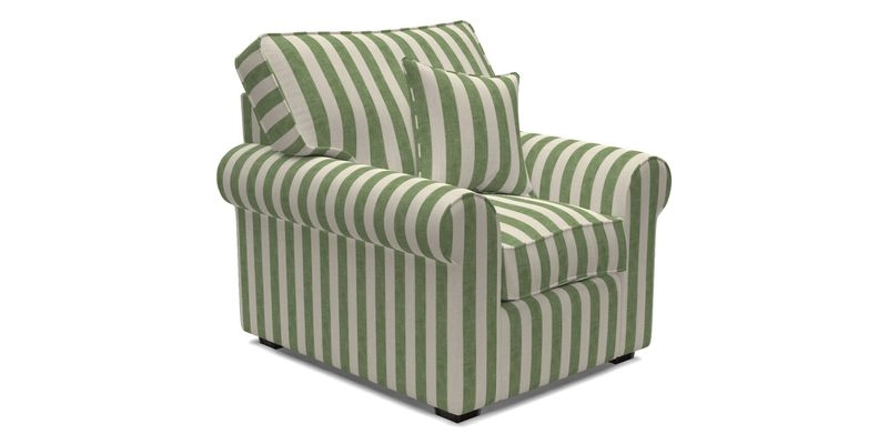 Upperton Chair in Two Tone Plain Biscuit - Loose cover option available