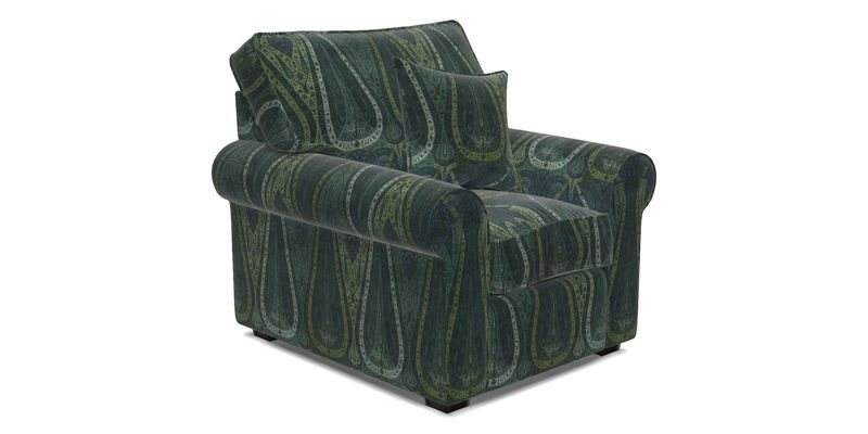 Upperton Chair in Two Tone Plain Biscuit - Loose cover option available