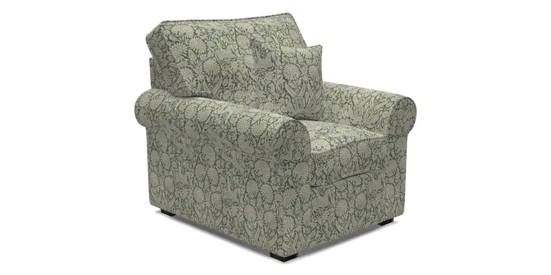Upperton Chair in Two Tone Plain Biscuit - Loose cover option available