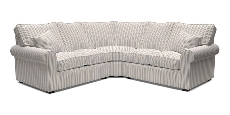 Upperton Corner Sofa RHF & LHF in Two Tone Plain Biscuit  - Loose cover option available