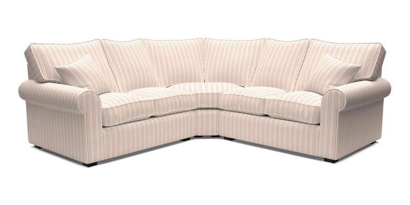 Upperton Corner Sofa RHF & LHF in Two Tone Plain Biscuit  - Loose cover option available