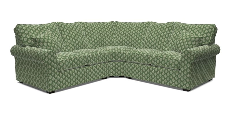 Upperton Corner Sofa RHF & LHF in Two Tone Plain Biscuit  - Loose cover option available