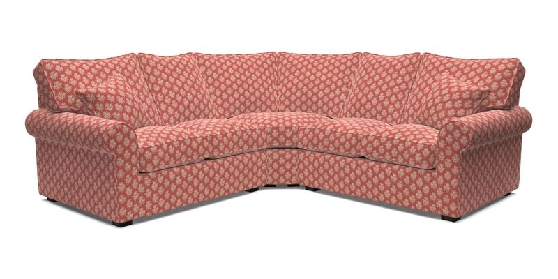 Upperton Corner Sofa RHF & LHF in Two Tone Plain Biscuit  - Loose cover option available