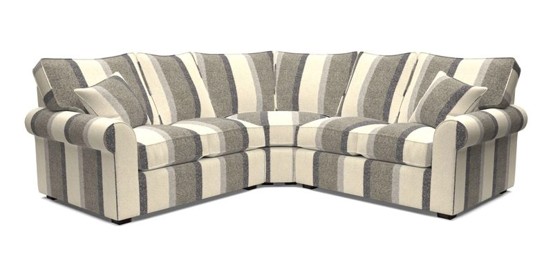Upperton Corner Sofa RHF & LHF in Two Tone Plain Biscuit  - Loose cover option available